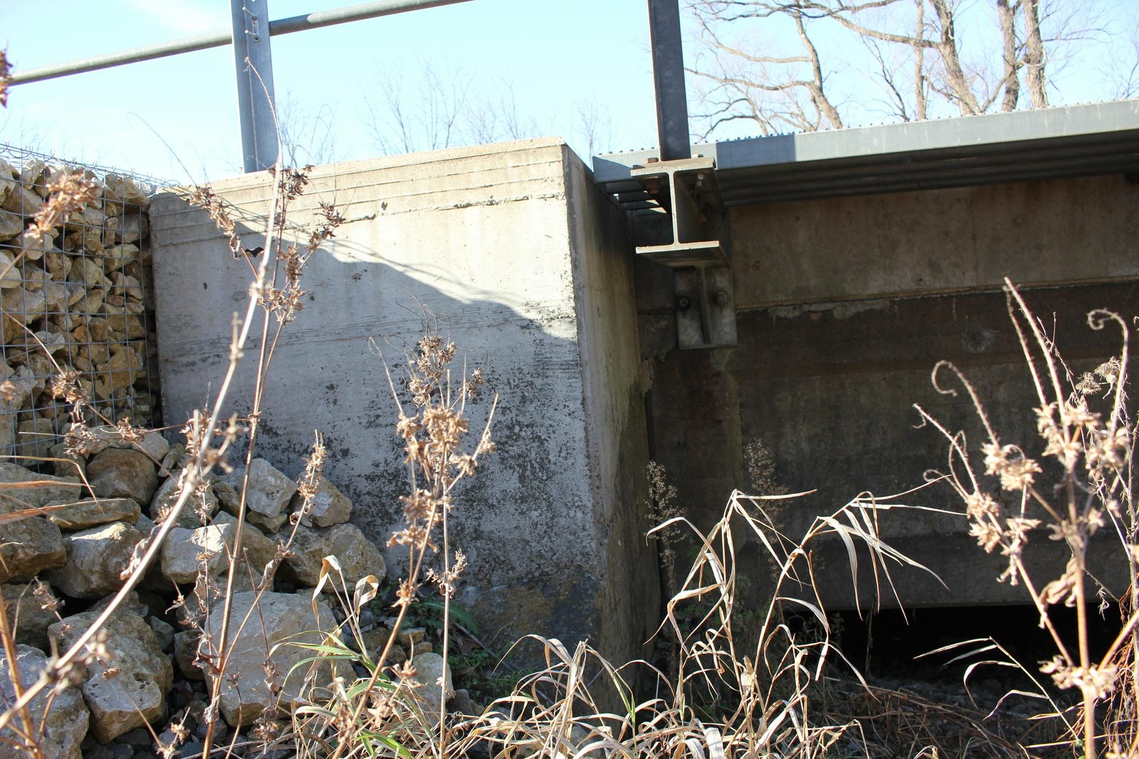 West abutment